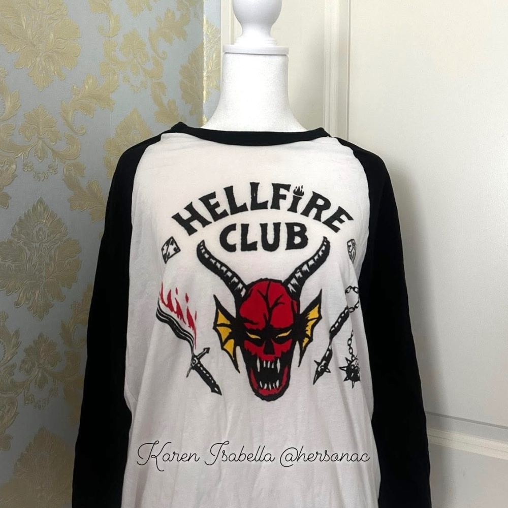 Stranger Things Hellfire Shirt - image 1